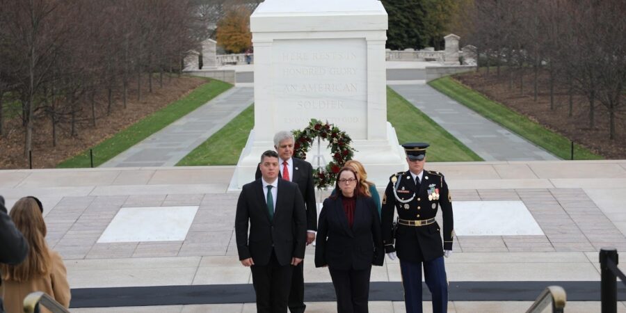 Tomb of the Unknown Soldier Wreath Laying Ceremony