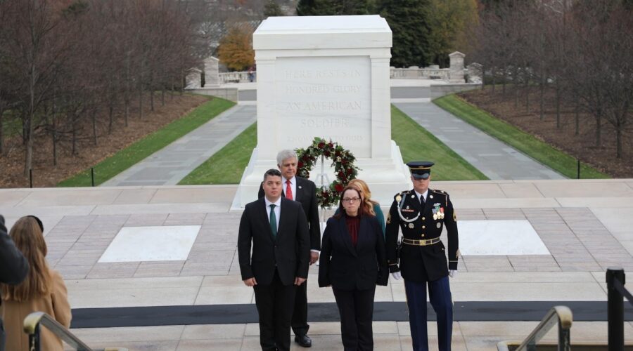 Tomb of the Unknown Soldier Wreath Laying Ceremony